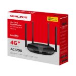 MERCUSYS 3G/4G Modem + Wireless Router AC1200 1xWAN/LAN(1000Mbps) +3xLAN(1000Mpbs), MB235-4G - Image 3