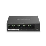 Mercusys MS105G 5-Port 10/100/1000 Mbps Desktop Switch + 4-Port PoE+