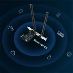 MERCUSYS Wireless Adapter PCI-Express 5.0 Dual Band AC1200 Bluetooth, MA30E - Image 5