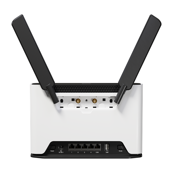 MIKROTIK Wireless Router DualBand, 4x1000Mbps+ 1x2,5Gbps, Chateau LTE18, 1xMicroSIM,Asztali -S53UG+5HaxD2HaxD-TC&EG18-EA - Image 5