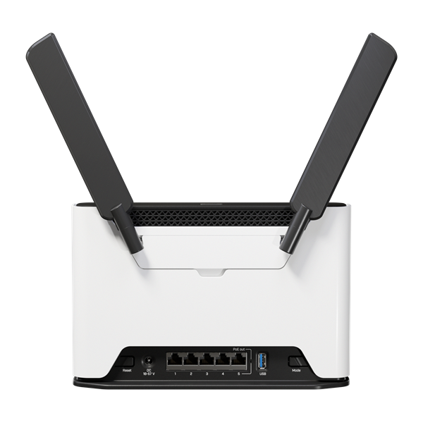 MIKROTIK Wireless Router DualBand, 5x1000Mbps, Chateau PRO ax, WiFi6, Asztali - H53UiG-5HaxQ2HaxQ - Image 6