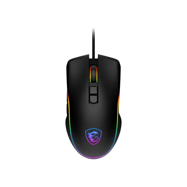MSI ACCY FORGE GM300 Optical GAMING Wired Mouse, 7200dpi, Black
