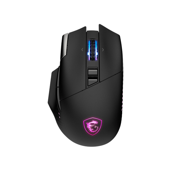 MSI ACCY VERSA PRO W + MOUSE DOCK PRO Wireless Gaming Mouse, Black