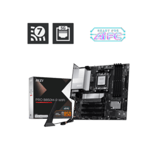 MSI Alaplap AM5 PRO B850M-P WIFI AMD B850, mATX