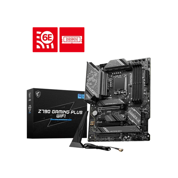 MSI Alaplap S1700 Z790 GAMING PLUS WIFI Intel Z790, ATX