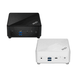 MSI Business DT Cubi 5 12M-406BEU, i5-1235U, Iris XE, M.2 NVME, 2,5" SATA, 4xUSB, Thunderbolt 4, HDMI, DP, 2xRJ45, Black