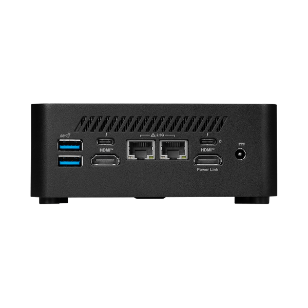MSI Business DT Cubi NUC 1M-250BEU, Core 5 120U, DDR5, NVME, 2,5", AX+BT5.3, Thunderbolt4 x2, RJ45 x2, HDMI x2, Black - Image 3