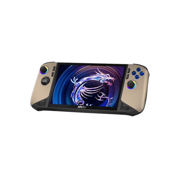 MSI Gaming Handheld Claw 8 AI+ A2VM-093HU, 8" FHD+, Ultra 7 258V, 32GB, 1TB, Win11H, Sandstorm/Black kézikonzol - Image 1