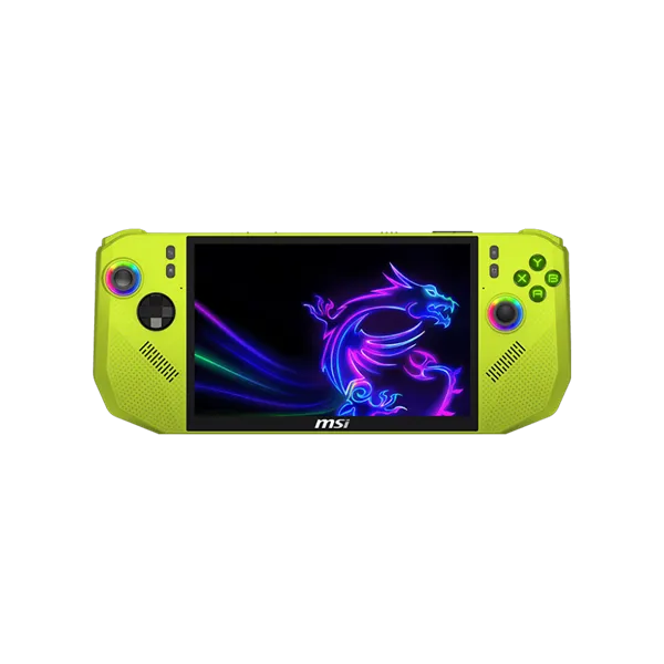 MSI Gaming Handheld Claw A8 BZ2EM-045HU, 8" FHD+, Ryzen Z2 Extreme, 24GB, 1TB, Win11H, Neon Green kézikonzol - Image 2