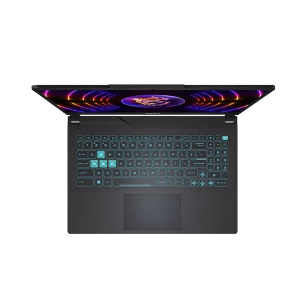 MSI Gaming NB Cyborg 15 A13VEK-2005, 15,6" FHD 144Hz, i7-13620H, 16GB (1x16), 512GB M.2, RTX 4050 6GB, NOOS, Fekete