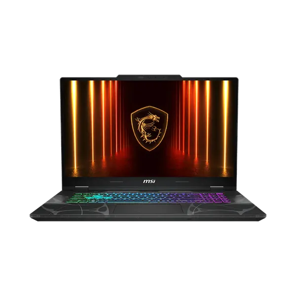 MSI Gaming NB Cyborg 17 B2RWEKG-423, 17,3" FHD 144Hz, Core 7 240H, 16GB (1x16), 512GB M.2, RTX 5050 8GB, noOS, Fekete