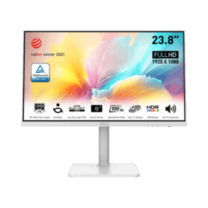 MSI Monitor Business Modern MD2412PW 23,8" FHD, 1920x1080, IPS, 100Hz, 1000:1 CR, 300cd/m2, 1ms, HDMI,  USB-C, White