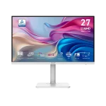 MSI Monitor Business Modern MD272UPHW 27" UHD, 3840x2160, 60Hz, IPS, 4ms, HDMI, DP, USB-C, Pivot, Docking, White