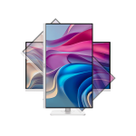 MSI Monitor Business Modern MD272UPHW 27" UHD, 3840x2160, 60Hz, IPS, 4ms, HDMI, DP, USB-C, Docking, White - Image 3