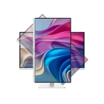 MSI Monitor Business Modern MD272UPHW 27" UHD, 3840x2160, 60Hz, IPS, 4ms, HDMI, DP, USB-C, Pivot, Docking, White - Image 3