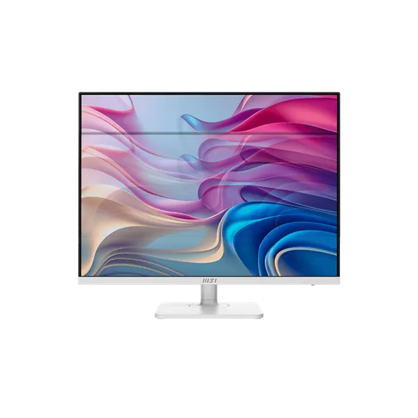 MSI Monitor Business Modern MD272UPHW 27" UHD, 3840x2160, 60Hz, IPS, 4ms, HDMI, DP, USB-C, Pivot, Docking, White - Image 4