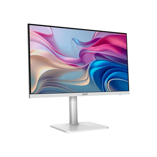 MSI Monitor Business Modern MD272UPHW 27" UHD, 3840x2160, 60Hz, IPS, 4ms, HDMI, DP, USB-C, Pivot, Docking, White - Image 5