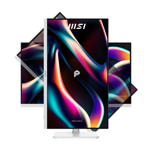 MSI Monitor Business PRO MAX 271QPHW E14 27" WQHD 2560x1440 IPS 144Hz 300cd/m2 1500:1 1ms 2xHDMI, DP, USB-C, Hub, White - Image 5