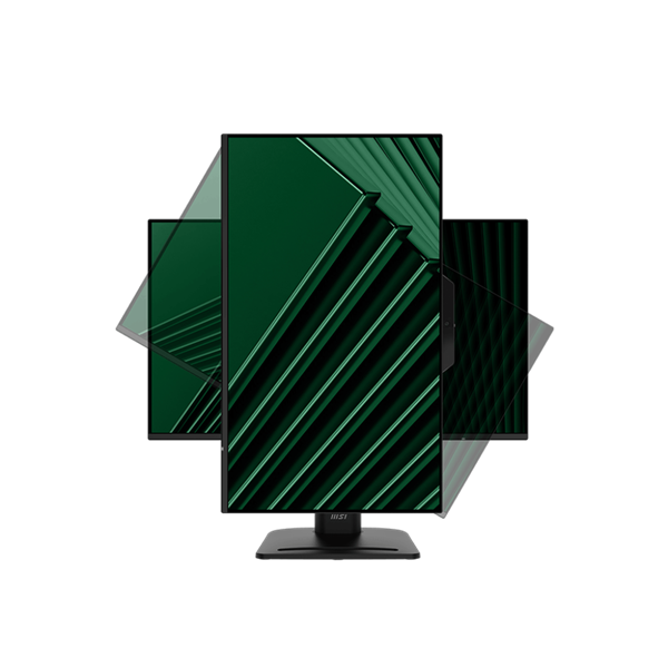 MSI Monitor Business PRO MP272PMG 27" FHD 1920x1080, IPS, 16:9, 120Hz, 1500:1, 1ms, DP, HDMI, VGA, Webcam, Black - Image 2