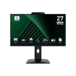MSI Monitor Business PRO MP272PMG 27" FHD 1920x1080, IPS, 16:9, 120Hz, 1500:1, 1ms, DP, HDMI, VGA, Webcam, Black
