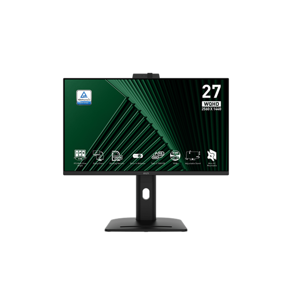 MSI_Monitor_Business_PRO_MP275QPDG_27_QHD_2560x1440_IPS_169_100Hz_1_ms_2x_HDMI_DP_Docking_Black-i1556147.png MSI Monitor Business PRO MP275QPDG 27" QHD 2560x1440, IPS 16:9 100Hz, 1 ms, 2x HDMI, DP, Docking, Black - Image 1
