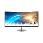 MSI Monitor Business PRO MP341CQ E12 Ívelt 34" QHD, 3440x1440, 120Hz VA 21:9, 3000:1, 300cd/m2, 4ms, 2xHDMI, DP, Black
