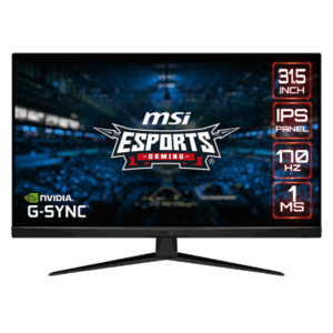 MSI Monitor GAMING G321Q LED 31,5" WQHD 2560x1440, IPS, 16:9, 1200:1 CR, 300cd/m2, 1ms, 170Hz, DP, HDMI, Black