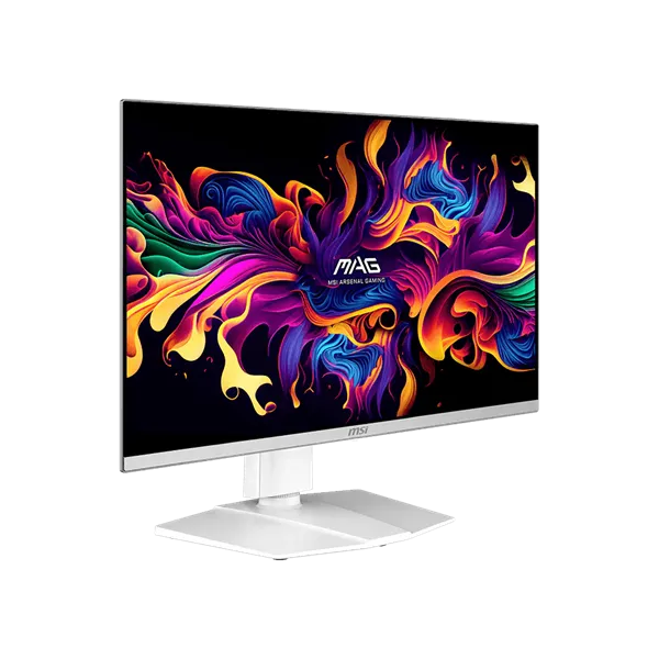 MSI Monitor GAMING MAG 272QPW QD-OLED X28 26,5" WQHD 2560x1440, 280Hz, 150000:1 CR, 250cd/m2, 0,03ms, 2x HDMI, DP, White - Image 2