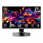 MSI Monitor GAMING MAG 272QP QD-OLED X50 26,5" WQHD 2560x1440, 500Hz, 150000:1 CR, 250cd/m2, 0,03ms, 2x HDMI, DP, USB-C