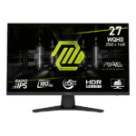 MSI Monitor GAMING MAG 274QF RapidIPS 27" WQHD 2560x1440, 1000:1 CR, 250cd/m2, 1ms, 180Hz, DP, HDMI