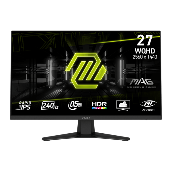 MSI Monitor GAMING MAG 274QF X24 RapidIPS 27" WQHD 2560x1440, 1000:1 CR, 250cd/m2, 1ms, 240Hz, DP, HDMI - Image 5