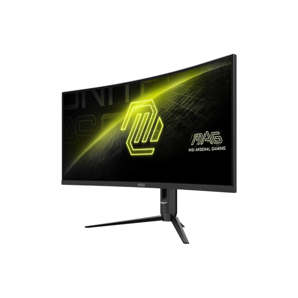 MSI Monitor GAMING MAG 342CQR E2 Ívelt 34" UWQHD, 3440x1440, 180Hz VA 21:9, 3000:1 CR, 300cd/m2, 1 ms, HDMI, DP, Black - Image 4