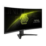 MSI Monitor GAMING MAG 346CQ Ívelt 34" UWQHD, 3440x1440, 180Hz VA 21:9, 1500R, 300cd/m2, 1 ms, 2x HDMI, DP, Black - Image 3