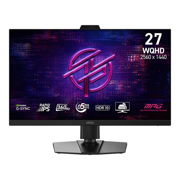 MSI Monitor GAMING MPG 272QRF X36 26,5" WQHD Rapid IPS, 2560x1440, 360Hz, 0,5ms, 2x HDMI, DP, USB hub, G-Sync PULSAR