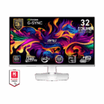 MSI Monitor GAMING MPG 321URXW QD-OLED 31,5" UHD 3840x2160, 240Hz, 150000:1 CR, 250cd/m2, 0,03ms, 2x HDMI, DP, USB-C