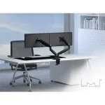 MULTIBRACKETS 2 karos asztali konzol, M Deskmount Gas Spring Dual Black (15-30", max.VESA: 100x100 mm, 9 kg) - Image 19