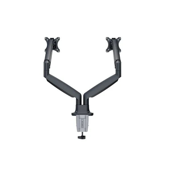 MULTIBRACKETS 2 karos asztali konzol, M Deskmount Gas Spring Dual Black (15-30", max.VESA: 100x100 mm, 9 kg) - Image 4
