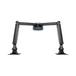 MULTIBRACKETS 2 karos asztali konzol, M Deskmount Gas Spring Dual Black (15-30", max.VESA: 100x100 mm, 9 kg) - Image 6