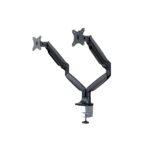 MULTIBRACKETS 2 karos asztali konzol, M Deskmount Gas Spring Dual Black (15-30", max.VESA: 100x100 mm, 9 kg) - Image 3