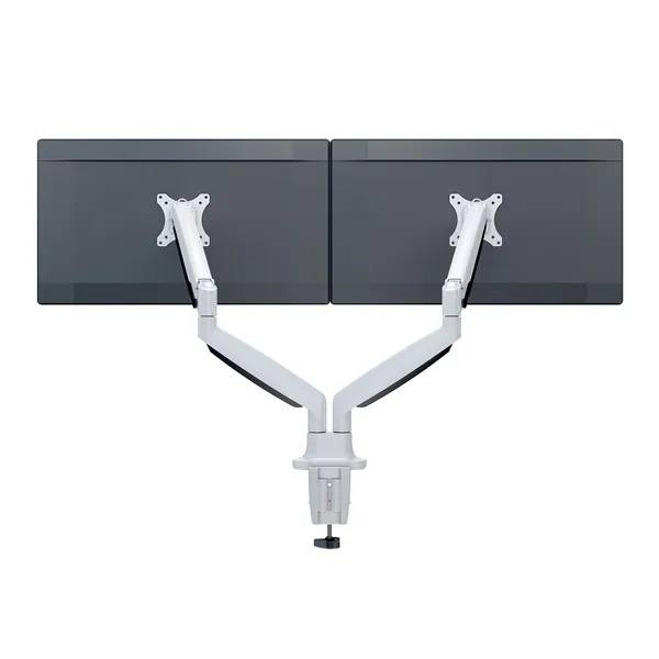 MULTIBRACKETS 2 karos asztali konzol, M Deskmount Gas Spring Dual White (15-27", max.VESA: 100x100 mm, 9 kg) - Image 10