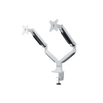 MULTIBRACKETS 2 karos asztali konzol, M Deskmount Gas Spring Dual White (15-27", max.VESA: 100x100 mm, 9 kg) - Image 3