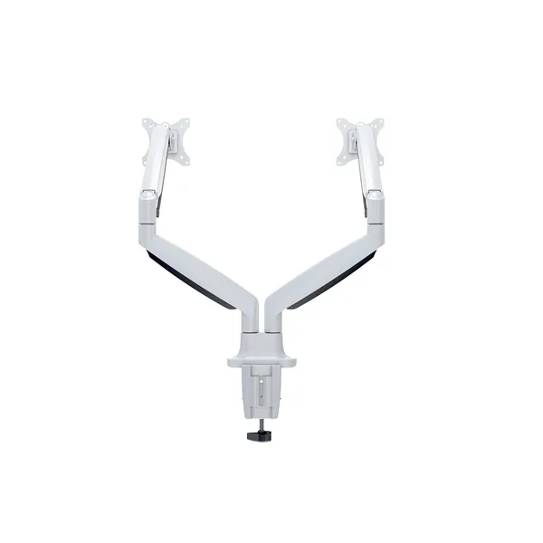 MULTIBRACKETS 2 karos asztali konzol, M Deskmount Gas Spring Dual White (15-27", max.VESA: 100x100 mm, 9 kg) - Image 4