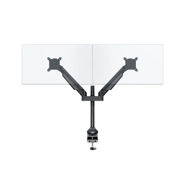 MULTIBRACKETS 2 karos asztali konzol, M VESA Gas Lift Arm Dual Black (15-32", max.VESA: 100x100 mm, 10 kg) - Image 14