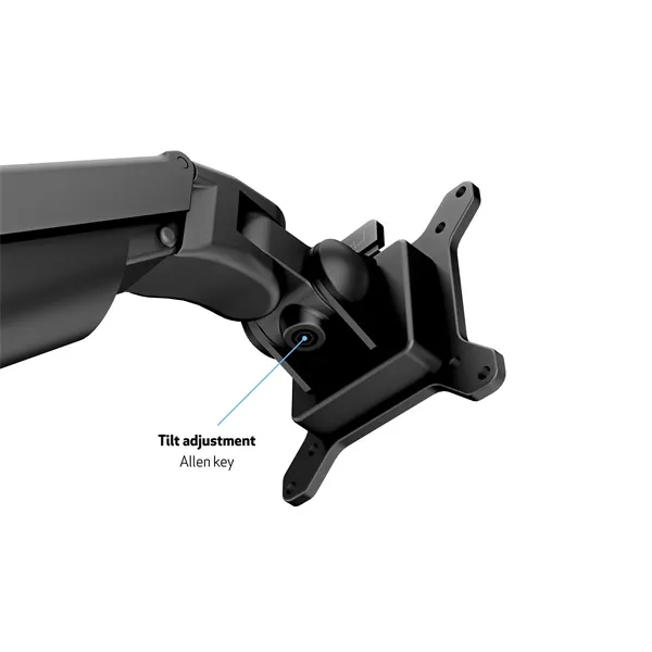 MULTIBRACKETS 2 karos asztali konzol, M VESA Gas Lift Arm Dual Black (15-32", max.VESA: 100x100 mm, 10 kg) - Image 10