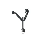 MULTIBRACKETS 2 karos asztali konzol, M VESA Gas Lift Arm Dual Black (15-32", max.VESA: 100x100 mm, 10 kg) - Image 3