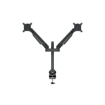 MULTIBRACKETS 2 karos asztali konzol, M VESA Gas Lift Arm Dual Black (15-32", max.VESA: 100x100 mm, 10 kg) - Image 2
