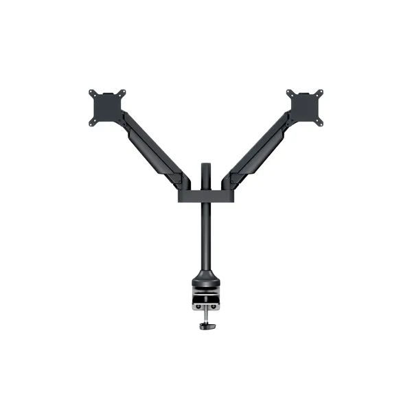 MULTIBRACKETS 2 karos asztali konzol, M VESA Gas Lift Arm Dual Black (15-32", max.VESA: 100x100 mm, 10 kg) - Image 2