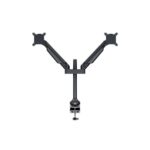 MULTIBRACKETS 2 karos asztali konzol, M VESA Gas Lift Arm Dual Black HD (15-32", max.VESA: 100x100 mm, 21 kg) - Image 2