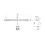 MULTIBRACKETS Asztali konzol (3 képernyős rögzítőkar), M VESA Desktopmount Triple Desk Clamp 15-24" (max.VESA:100x100mm) - Image 17