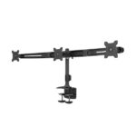 MULTIBRACKETS Asztali konzol (3 képernyős rögzítőkar), M VESA Desktopmount Triple Desk Clamp 15-24" (max.VESA:100x100mm) - Image 3